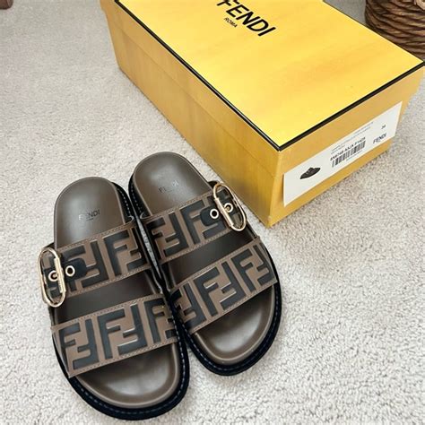 fendi birkenstock price|fendi slides for sale.